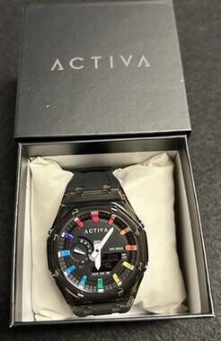 Activa Kaleido X Invicta Men's Digital Watch - 44.2mm, Black (ACW2100-006)